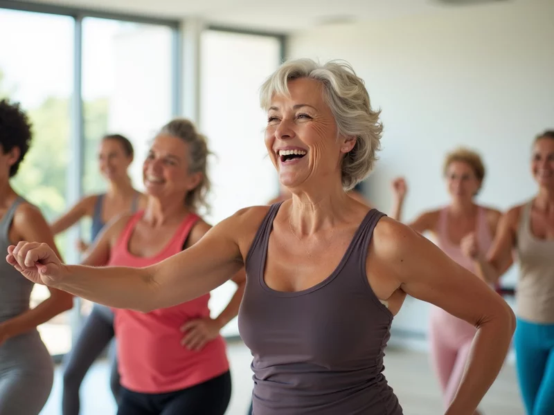role of group fitness classes in midlife women’s health